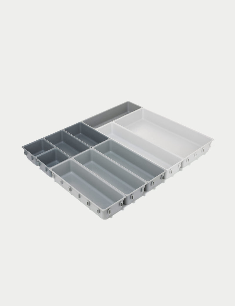 Joseph Joseph 10 piece drawer organiser set, imported from the UK
