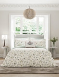 V&A bedding set pure cotton percale botanical print, UK version