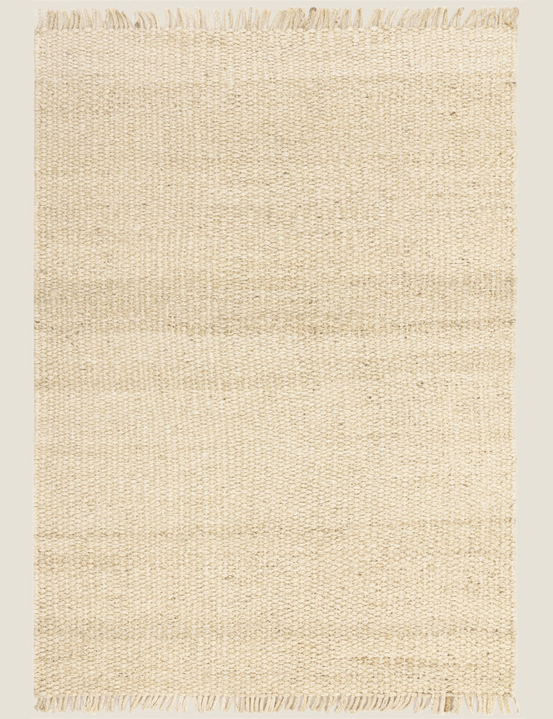 Asiatic Grove Sand Rug wool-rich flatweave rug, imported from the UK