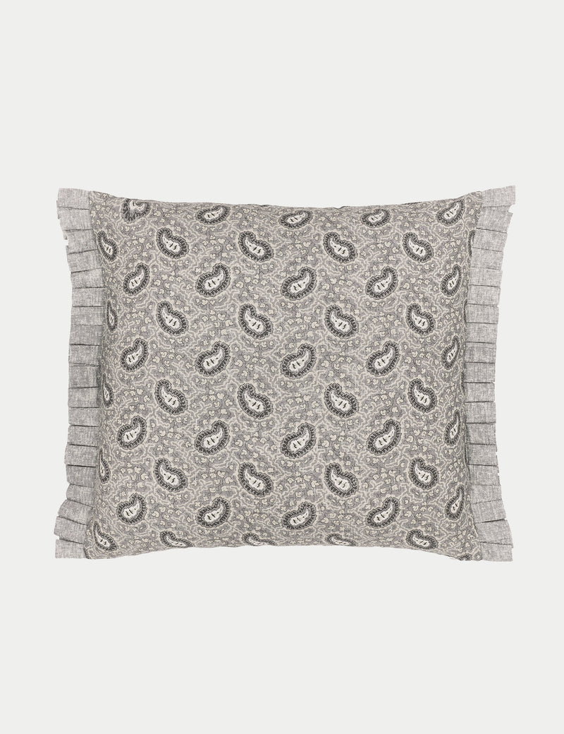 Bedeck of Belfast Cora cushion linen blend 50cm, imported from the UK