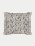 Bedeck of Belfast Cora cushion linen blend 50cm, imported from the UK