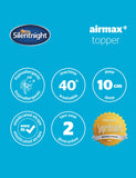 Silentnight Airmax 1000 Extra Deep Mattress Topper - British product
