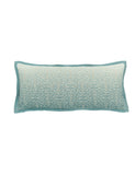 Bedeck Addison geometric rectangle cotton cushion (British brand)