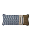 Bedeck Avero tile print rectangular cushion - British product