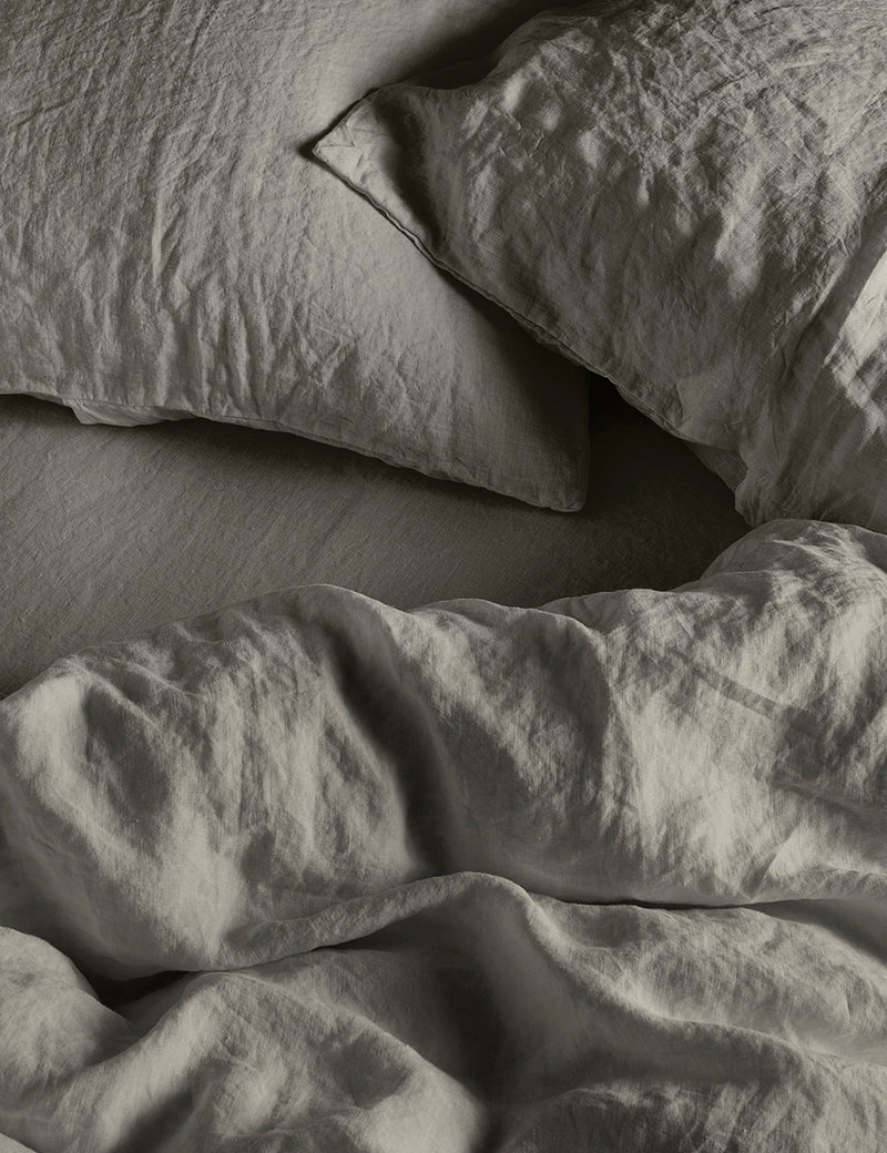Bedfolk Pure Linen Relaxed Duvet Cover