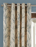 Laura Ashley Pussy Willow Eyelet Curtains