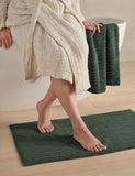 Bedfolk pure cotton ribbed bath mat 80x50 cm, UK version