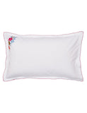Land & Shore Fia pure cotton pillowcases 2 pack, UK version