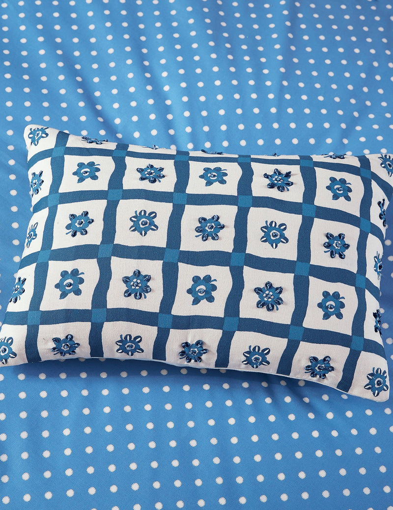 Land & Shore Sora scatter cushion 40x60cm, imported from the UK