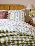 Laura Ashley Pensham Stripe pillowcases pure cotton - British product