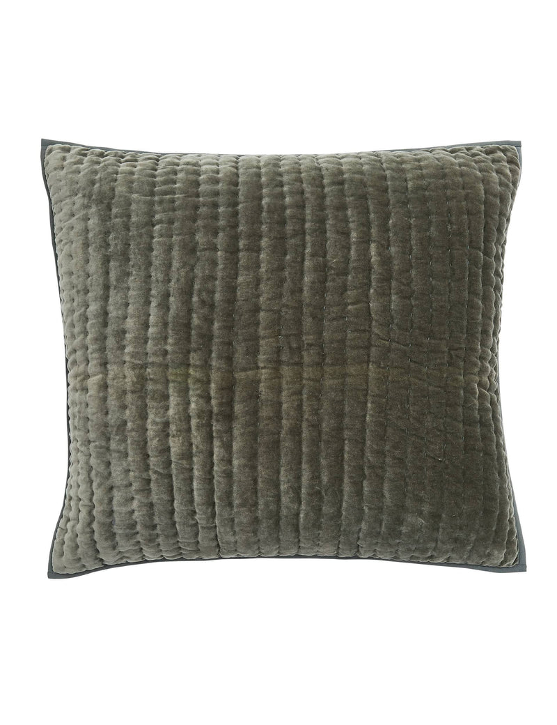 Bedeck of Belfast velvet 1000 thread count square pillowcase, UK version