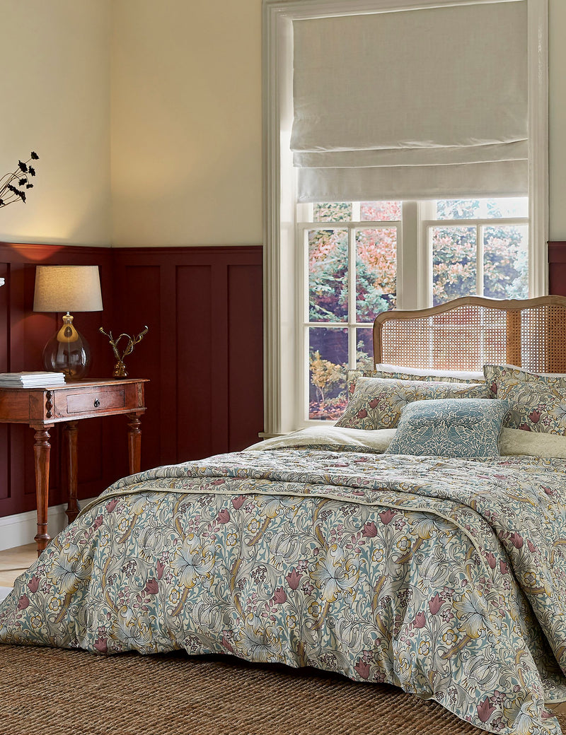 Morris & Co Golden Lily bedding set - British product