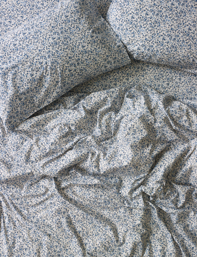 Piglet in Bed pure cotton Mini Meadow duvet cover, UK version
