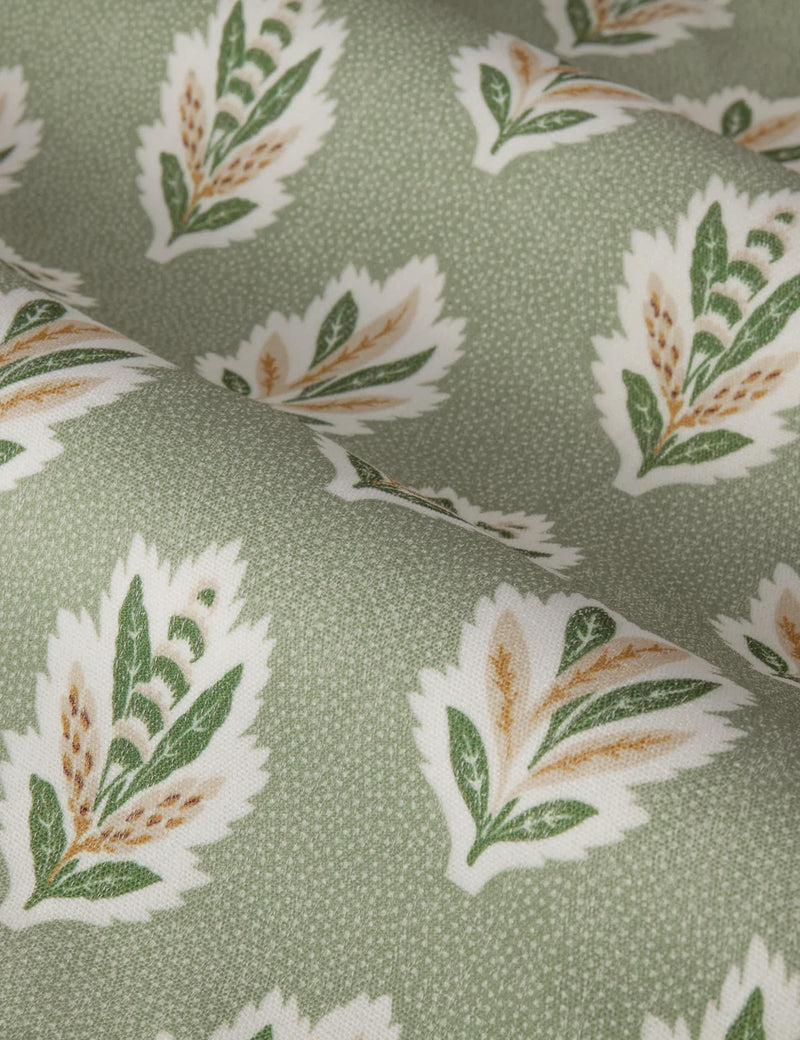 Sanderson Sessile Leaf Pencil Pleat Curtains