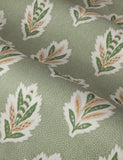 Sanderson Sessile Leaf Pencil Pleat Curtains