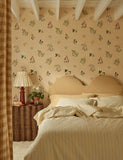 Piglet in Bed striped duvet cover - British product