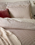 Yard Hebden Striped Cotton Reversible Bedding Set