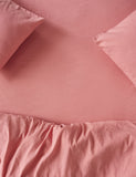 Piglet in Bed linen rich plain fitted sheet, imported from the UK