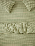 Piglet in Bed Linen Blend Gingham Fitted Sheet