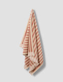 Piglet in Bed striped pure cotton towel, imported from the UK