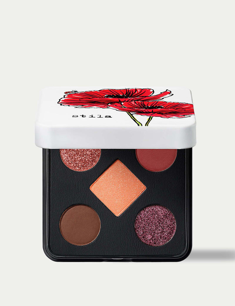 Stila Pocket Play Berry Bouquet eyeshadow palette, imported from the UK