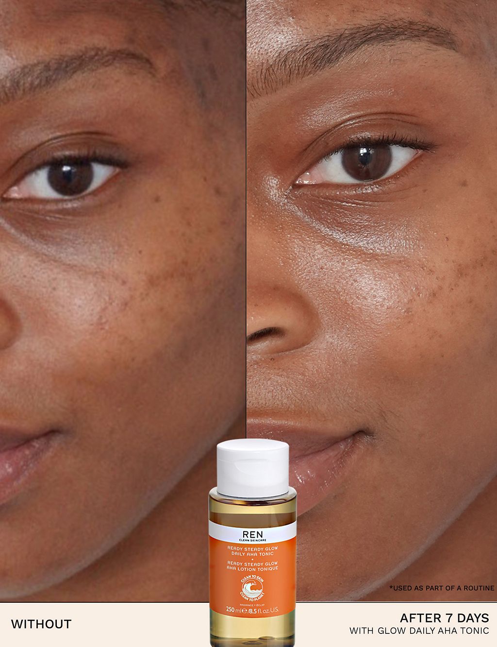 Supersize Ready Steady Glow Daily AHA Tonic GOODS M&S