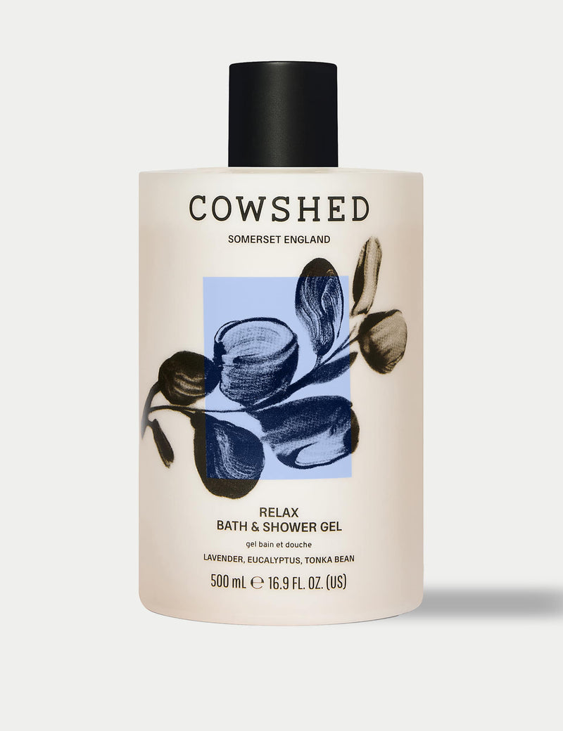 Relax lavender eucalyptus shower gel 500ml (British brand)