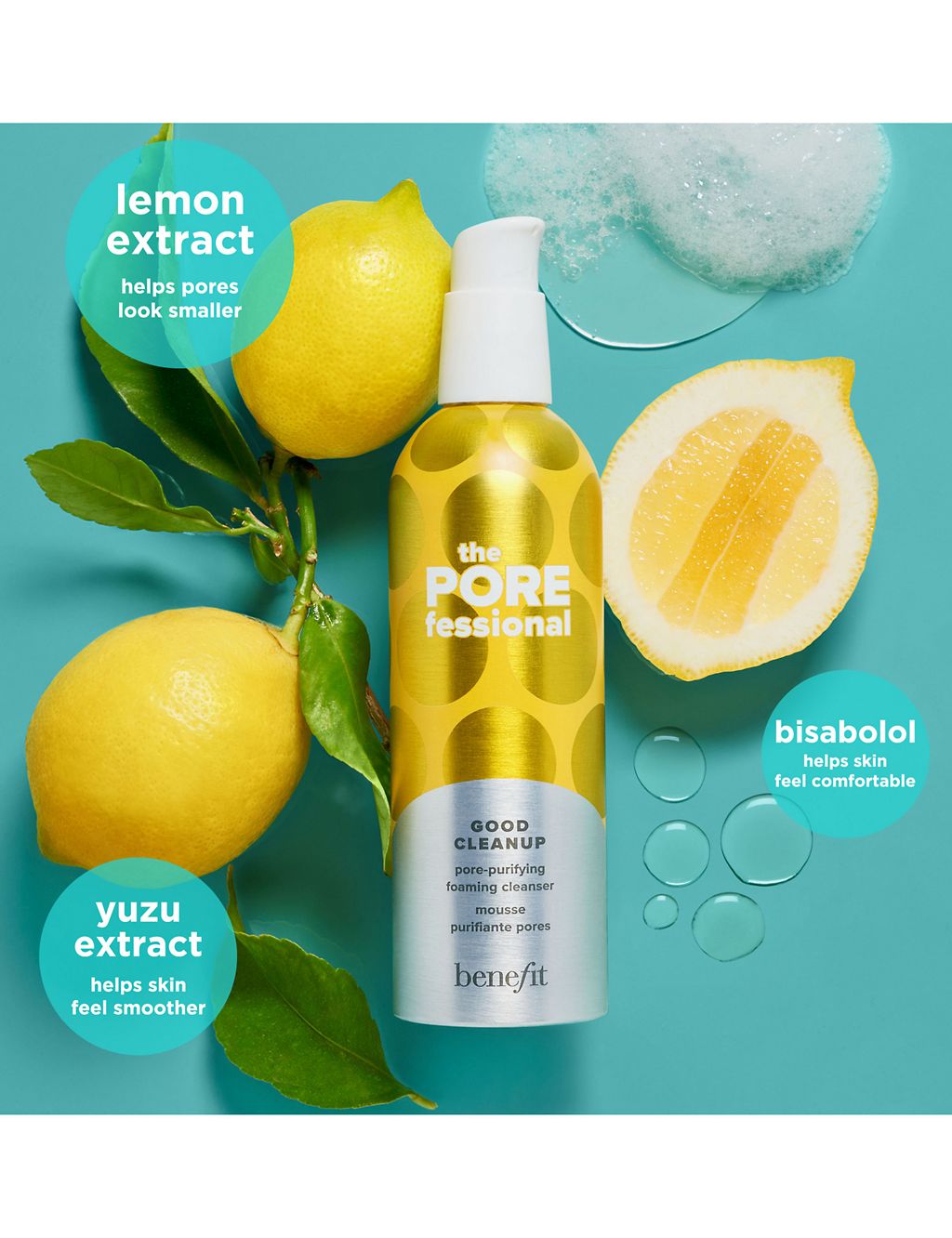 The Porefessional Good Cleanup Foam Cleanser 147ml GOODS M&S