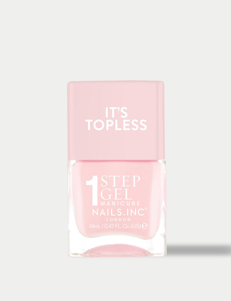 Nails.INC It's Topless 1-Step Gel Nail Polish 14ml