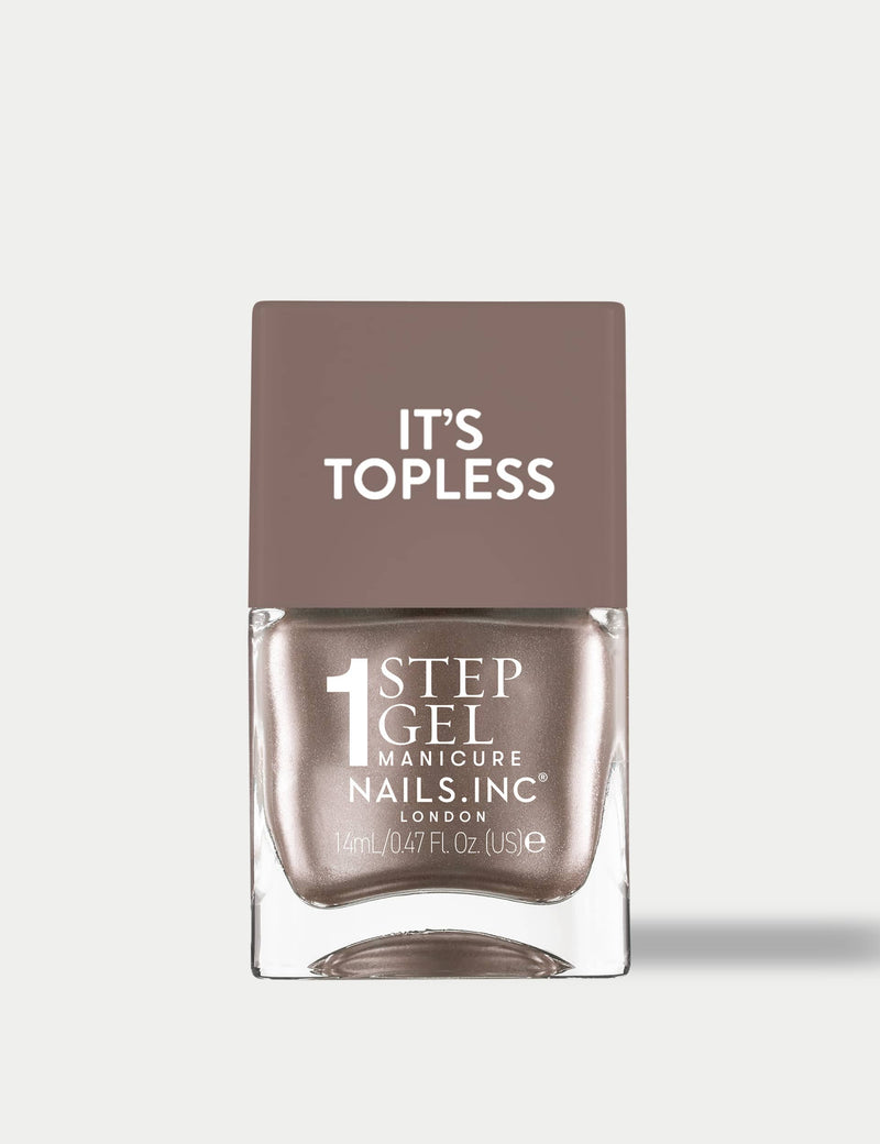 Nails.INC It's Topless 1-Step Gel Nail Polish 14ml