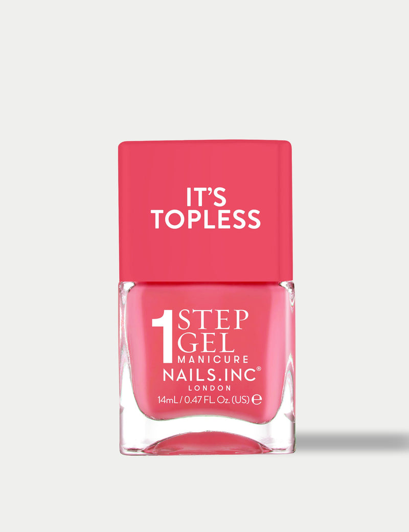 Nails.INC It's Topless 1-Step Gel Nail Polish 14ml