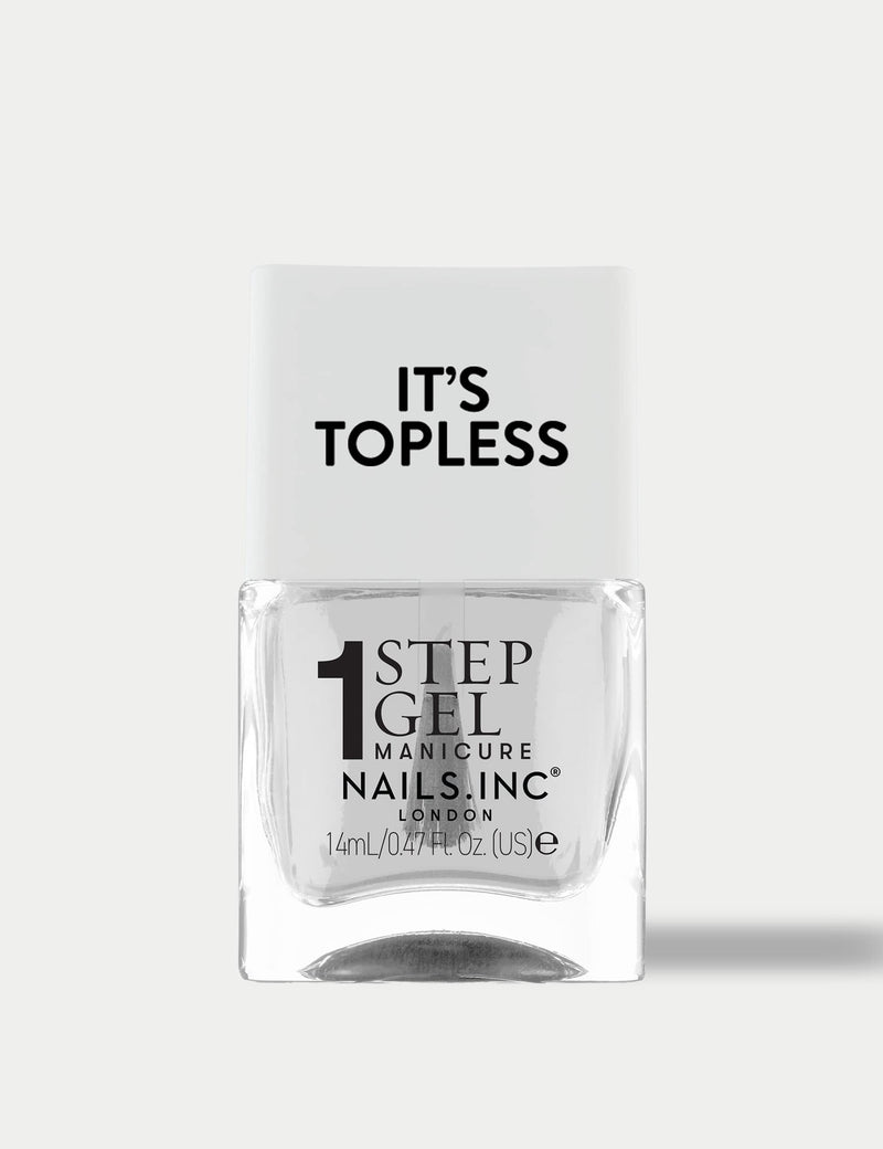 Nails.INC It's Topless 1-Step Gel Nail Polish 14ml