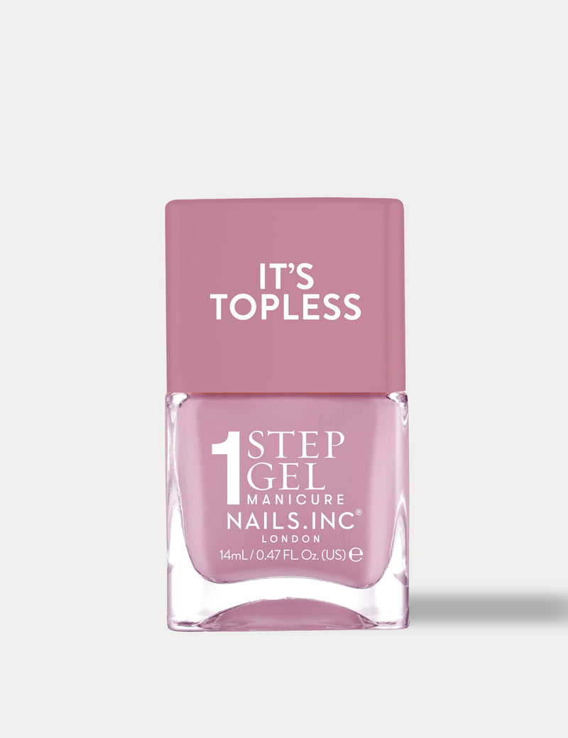 Nails.INC It's Topless 1-Step Gel Nail Polish 14ml
