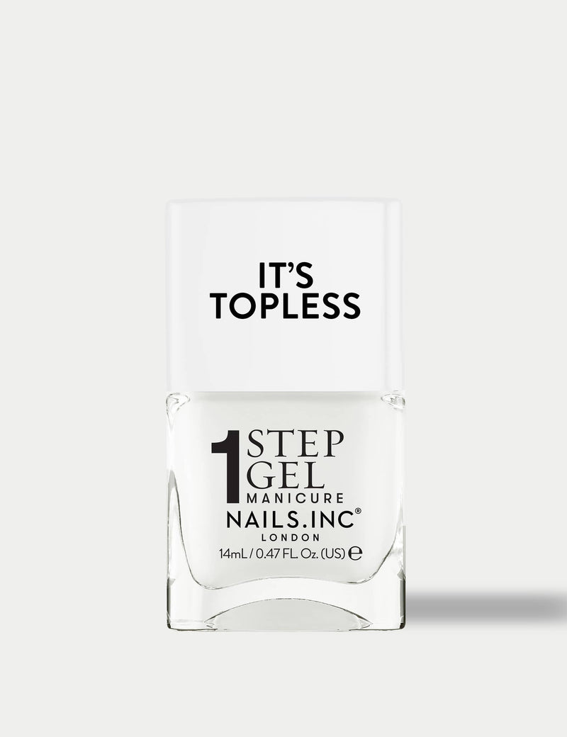 Nails.INC It's Topless 1-Step Gel Nail Polish 14ml