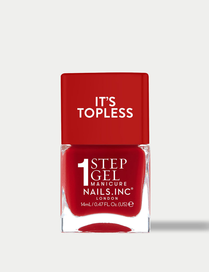 Nails.INC It's Topless 1-Step Gel Nail Polish 14ml