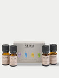 NEOM essential oil collection wellbeing blend set 4x10ml - British product