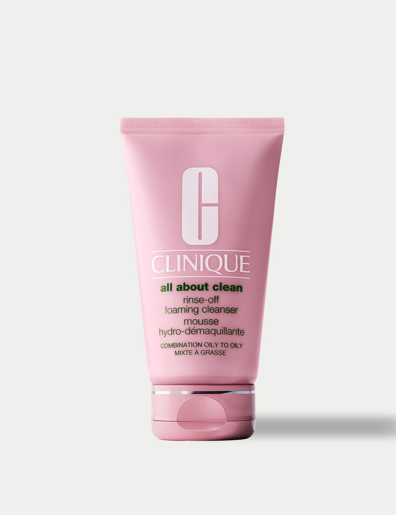 Clinique rinse-off foaming cleanser for oily skin 150ml - British product