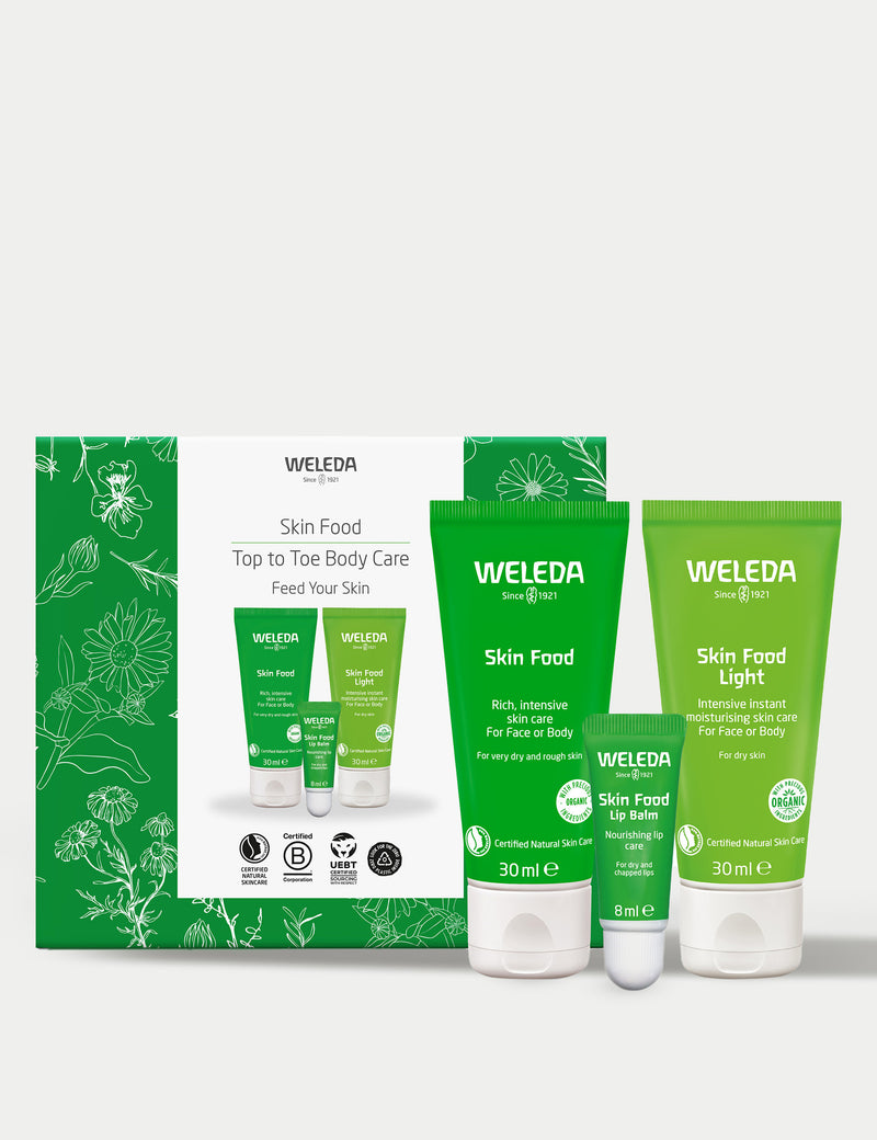 Weleda Skin Food Top to Toe gift set, UK version