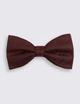 M&S Moss Paisley Pure Silk Bow Tie- Buy online at McGrocer