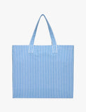 Superdry striped top handle tote bag, imported from the UK