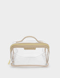 Katie Loxton clear fold-out wash bag, UK version