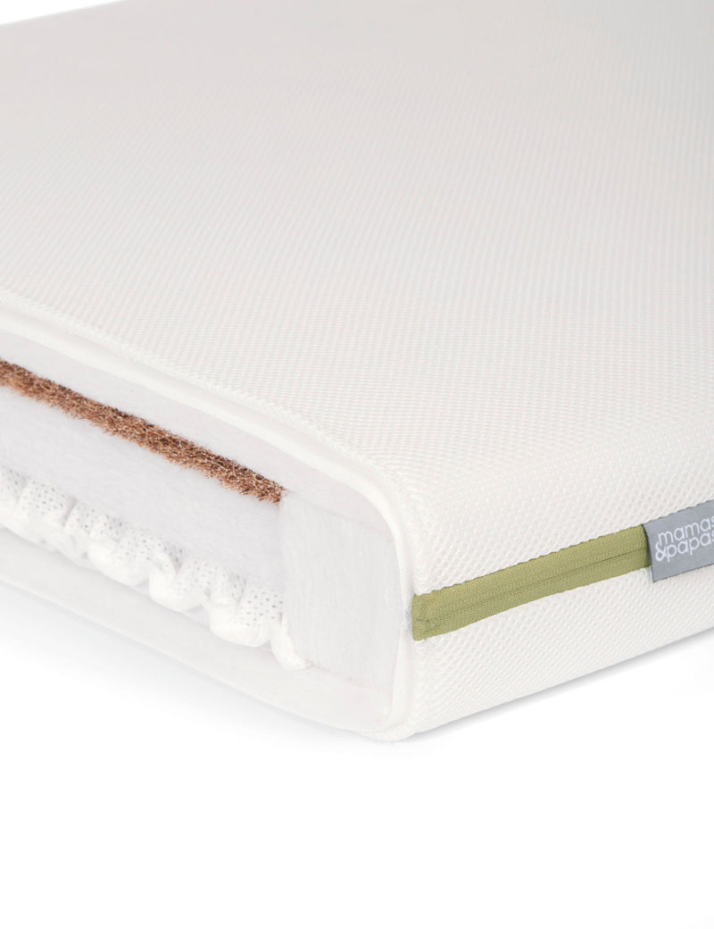 Mamas & Papas Premium Dual Core+ Cot Mattress 60x60 cm, imported from the UK