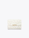 Carvela embroidered daisy chain strap clutch bag, imported from the UK