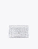 Carvela embellished chain strap clutch bag, imported from the UK