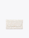 Carvela floral embroidered clutch bag, UK version