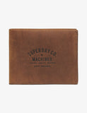 Superdry leather bi-fold wallet, imported from the UK