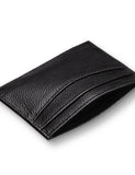 Charles Tyrwhitt grain leather card holder slim 7cm (British brand)