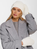 Katie Loxton knitted hat and gloves gift set - British product
