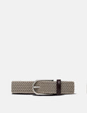 Hawes & Curtis leather braided stretch belt - British product