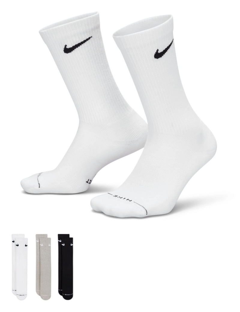 Nike cotton rich crew socks 3 pack (British brand)